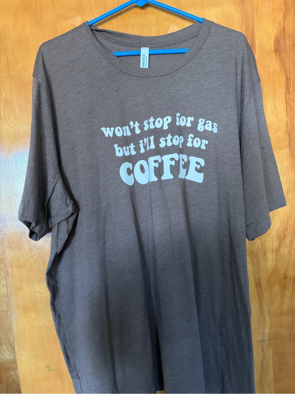 Bella Canvas Brown Graphic Coffee Tee